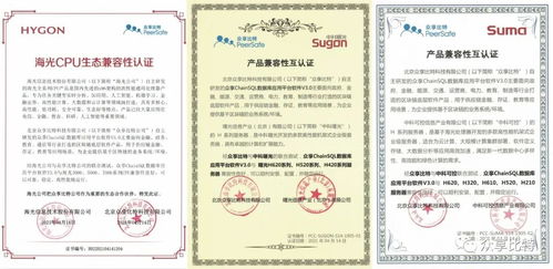 ChainSQL完成與海光、中科曙光、中科可控產品兼容性認證 開啟國產化數據庫新篇章